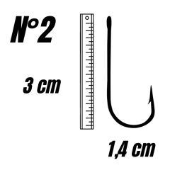 Anzuelo en caja x 100 serie 8077 - Tienda Flounder