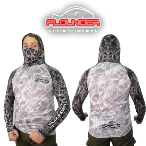 Imagen de REMERA FLOUNDER CON CUELLO, PUÑO CON MITON Y CAPUCHA