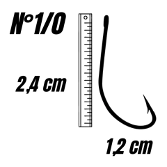 Anzuelo en caja x 100 serie Akita - Tienda Flounder
