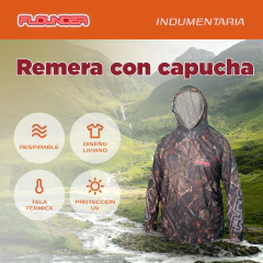 REMERA FLOUNDER DISEÑO C/CAPUCHA en internet