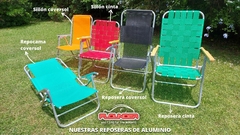 SILLÓN FIJO ALTO DE ALUMINIO CINTA en internet