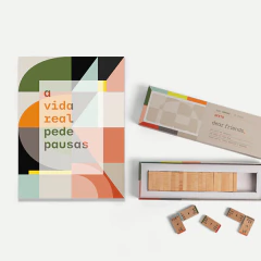 Kit Dominó e Pintura por Números, Afeto - comprar online