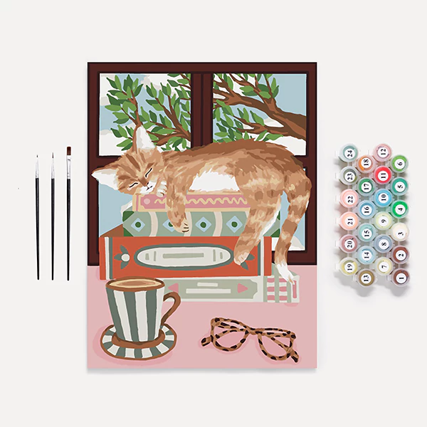 Pintura por Números 30 x 40 cm, Aconchego