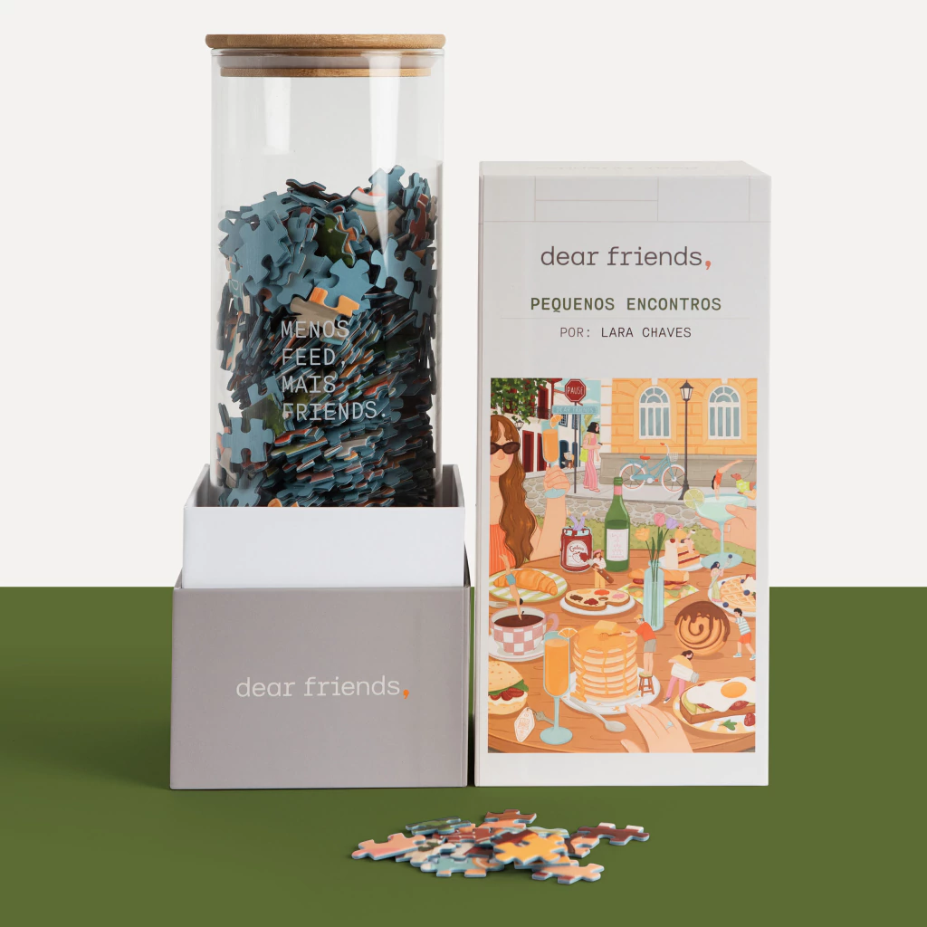 Quebra-cabeça 1000 Peças, Pequenos Encontros