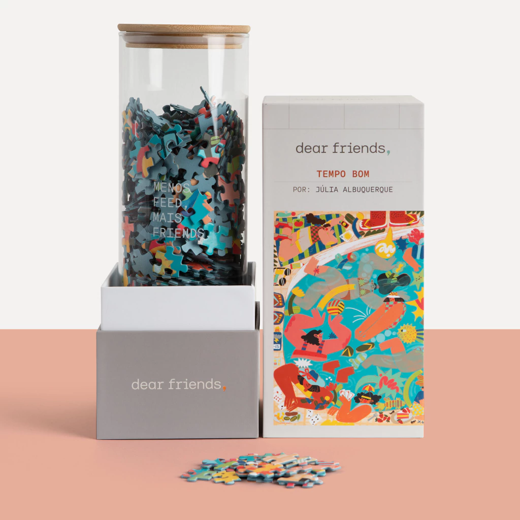 Quebra-cabeça 1000 Peças, Tempo Bom