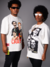 Camiseta Chaves Preto e Branco Oversized CB16 Store na internet