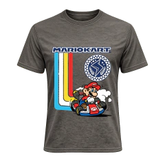 REMERA MARIO KART UNISEX MARIO KARTING RETRO 108 - tienda online