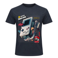 REMERA SUPER MARIO BROS UNISEX CONSOLA RETRO GAMING 112 en internet
