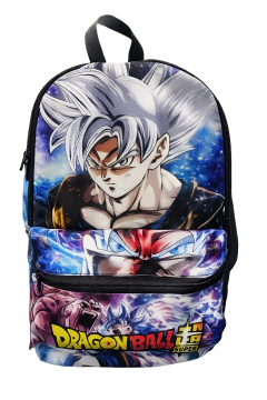 MOCHILA LONA 2 BOLSILLOS - DRAGON BALL