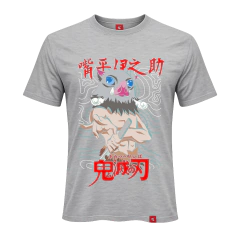 REMERA INOSUKE LETRAS - DEMON SLAYER 28 - tienda online