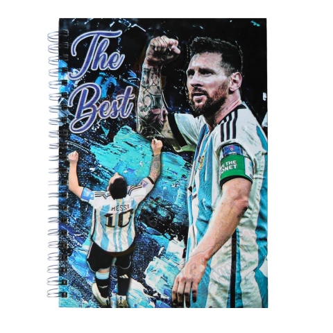 Cuaderno Universitario Anotador A4 - Seleccion Argentina Messi