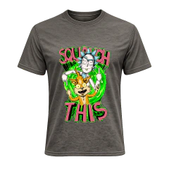 REMERA RICK AND MORTY UNISEX PORTAL CARTOON 89 en internet