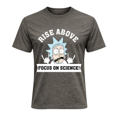 REMERA RICK AND MORTY UNISEX FRASE RICK DIBUJO 94 en internet