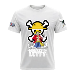 REMERA LUFFY LOGO - ONE PIECE 05