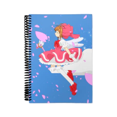 CUADERNO UNIVERSITARIO A4 - SAKURA CARD CAPTOR CUAA405 - comprar online