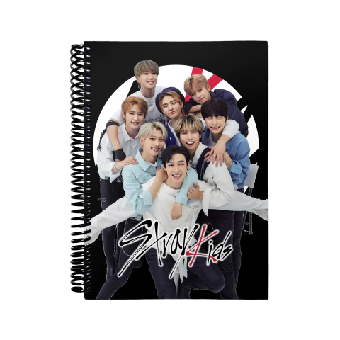 LIBRETA ANOTADOR A6 LISA - STRAY KIDS BRAZOS ABIERTOS LIB116 - comprar online