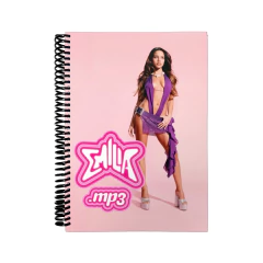 LIBRETA ANOTADOR A6 LISA - EMILIA MERNES MP3 LIB136 - comprar online