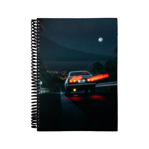 LIBRETA ANOTADOR A6 LISA - INITIAL D LIB183 - comprar online