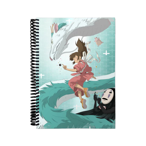 LIBRETA ANOTADOR A6 LISA DRAGON - EL VIAJE DE CHIHIRO LIB193 - comprar online
