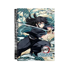 LIBRETA ANOTADOR A6 LISA MUICHIRO TOKITO - DEMON SLAYER LIB200 - comprar online