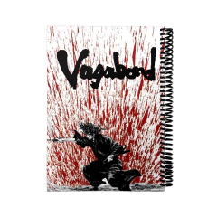 LIBRETA ANOTADOR A6 LISA ROJO Y NEGRO - VAGABOND LIB220 en internet