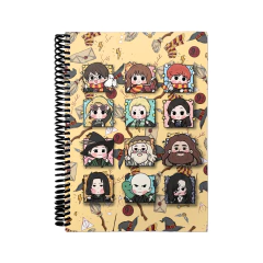 CUADERNO LIBRETA ANOTADOR A5 PERSONAJES - HARRY POTTER CUA253 - comprar online