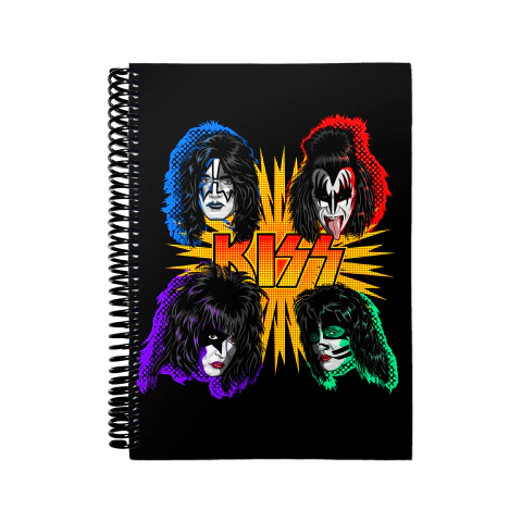 CUADERNO UNIVERSITARIO A4 COLORES - KISS CUAA4267 - comprar online
