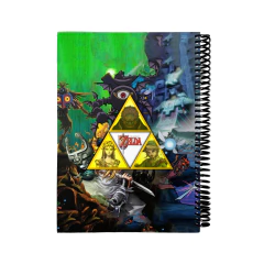 LIBRETA ANOTADOR A6 LISA VERDE - THE LEGEND OF ZELDA LIB311 - comprar online