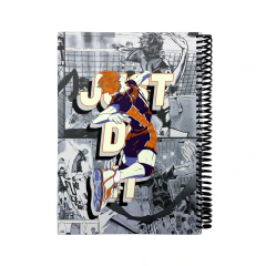 CUADERNO LIBRETA ANOTADOR A5 - HINATA VOLEY HAIKYUU CUA322 - comprar online