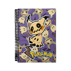 LIBRETA ANOTADOR A6 LISA - MIMIKYU FANTASMA POKEMON LIB331