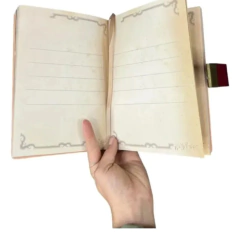 CUADERNO LIBRETA CUERO CON CANDADO SLYTHERIN - HARRY POTTER CUA11410 en internet