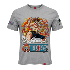 REMERA PORTGAS D ACE - ONE PIECE 01 en internet