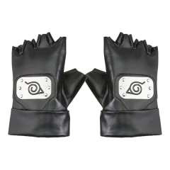 GUANTES KAKASHI NEGRO CUERO - NARUTO - comprar online
