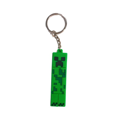 LLAVERO GOMA CREEPER - MINECRAFT LAV453 - comprar online
