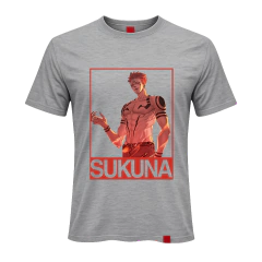 REMERA SAKUNA RYOUMEN ROJO - JUJUTSU KAISEN 38 en internet