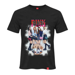 REMERA FONDO BLANCO - K-POP BLACK PINK 65 - comprar online