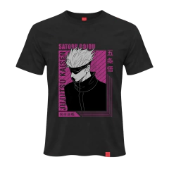 REMERA SATORU GOJO VIOLETA - JUJUTSU KAISEN 46 en internet