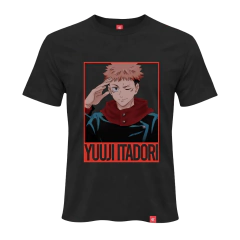 REMERA YUJI ITADORI ROJO - JUJUTSU KAISEN 40 en internet