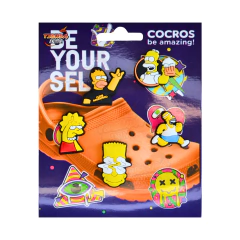 5 PINES PARA CROCS DECORACION - LOS SIMPSON