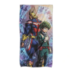 TOALLON MICROFIBRA PLAYERO DEKU Y ALL MIGHT - MY HERO ACADEMIA TOA288 - comprar online