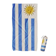 TOALLON MICROFIBRA PLAYERO BANDERA - URUGUAY TOA418