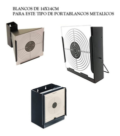 Blanco Diana 14x14 Repuesto Atrapa Caza Balines X25 Aire Car - comprar online