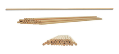 Vástagos Astiles Varilla Madera Bearpaw Flecha Arqueria X 6u