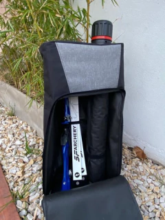 Imagen de Mochila Arco Recurvo Premium Reforzada Con Tubo Portaflechas Funda