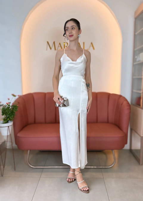 VESTIDO SAMMY BRANCO - comprar online