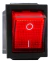 3 Piezas Interruptor Iluminado 6 Pines 20a 110-220v Rojo
