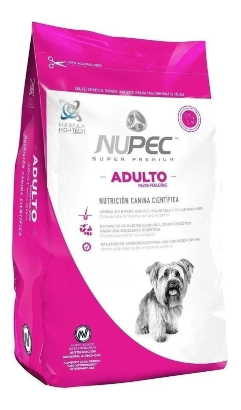 Alimento Para Perro Nupec Adulto Raza Pequeña 2kg