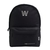 wbr mochila 17" espalda -lisa bordada negro art 11043