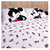 Juego de sabana 2 plazas - White Mickey Mouse - Piñata - Davila Home