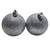 Set 2 Esferas con Glitter - N2-6002Y en internet